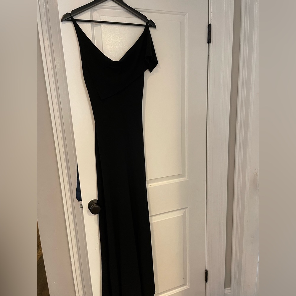 Beautiful ABS by Allen Schwartz black formal dress!